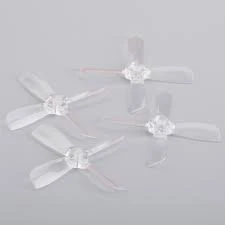 Gemfan 2035 2X3.5X4 4 Blade 1.5mm Mounting Hole 2CW+2CCW FPV Racing Propeller - Clear
