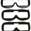 2PCS Replacement Faceplate Leather Fabric Pad KIT For Fatshark FPV Goggles