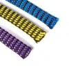 12mm Snakeskin Mesh Wire Cotton Plus PET Nylon (1 Meter) - Purple