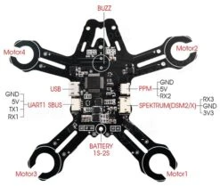 92MM Micro FPV Racing RC Quadcopter Frame Kit Based On SP RACING F3_EVO_Brush Flight Controller