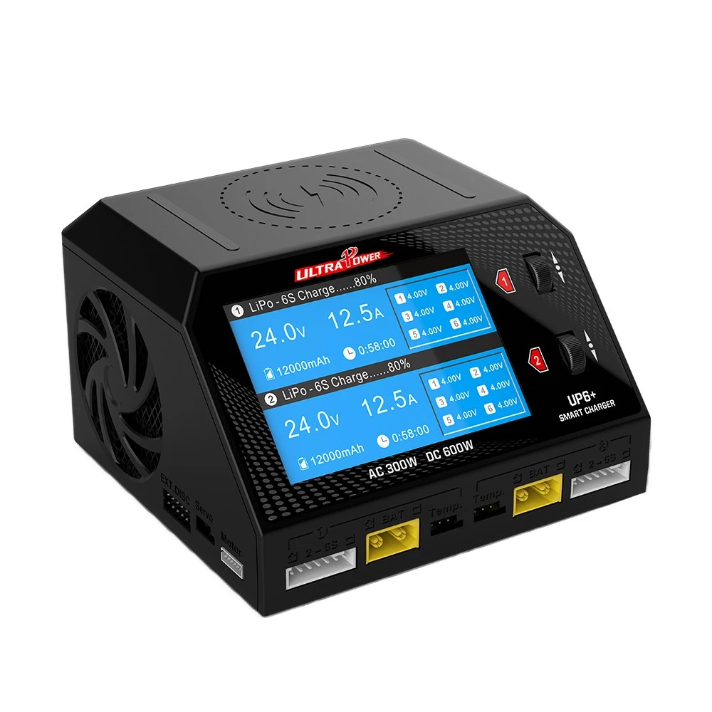 Ultra Power UP6+ 600W 16A Dual Channel AC/DC Charger 1 Ultra Power UP6+ 600W 16A Dual Channel AC/DC Charger