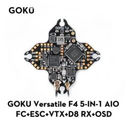Flywoo GOKU Versatile F4 5-IN-1 1S AIO W/250mw VTX , OSD , D8 RX 25.5X25.5 - Built-in Frsky SPI RX