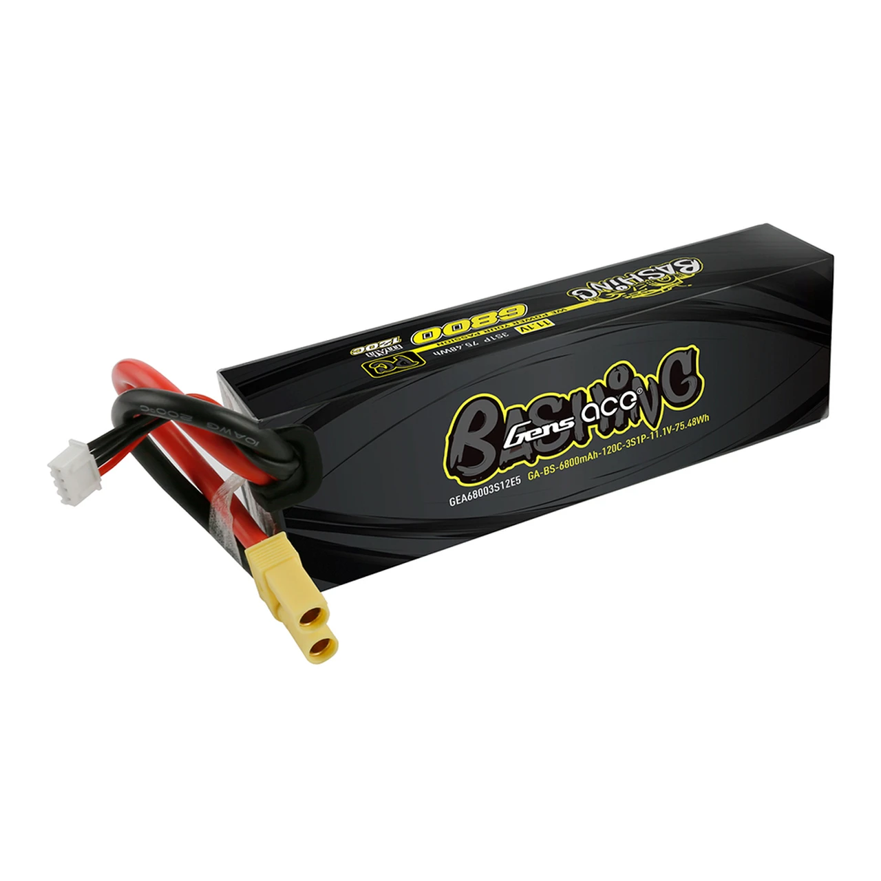 Gens Ace Bashing Series 6800mAh 11.1V 120C 3S1P Lipo Battery Pack With EC5 Plug 5 Gens Ace Bashing Series 6800mAh 11.1V 120C 3S1P Lipo Battery Pack With EC5 Plug - Image 5