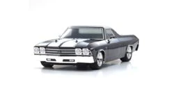 Kyosho 34419T1 1:10 Scale Radio Controlled Electric Powered 4WD FAZER Mk2 FZ02L 1969 Chevy® El Camino® SS 396® Tuxedo Black -Toys Model Store 200804 047