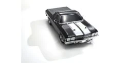 Kyosho 34419T1 1:10 Scale Radio Controlled Electric Powered 4WD FAZER Mk2 FZ02L 1969 Chevy® El Camino® SS 396® Tuxedo Black -Toys Model Store 200812 042