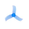 GemFan 2040 Hulkie T-Type PC 3-Blade Propeller 4 Pairs - Blue