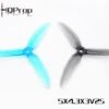 HQ Durable PC Prop 5X4.3X3V2S: Light Blue (2CW+2CCW)