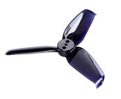 Gemfan 2540 4 Pairs Flash 3-Blade Propeller With 1.5mm Mounting Hole - BLACK