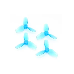 HQ MICRO WHOOP PROP 31MMX3 1MM SHAFT (2CW+2CCW) - BLUE
