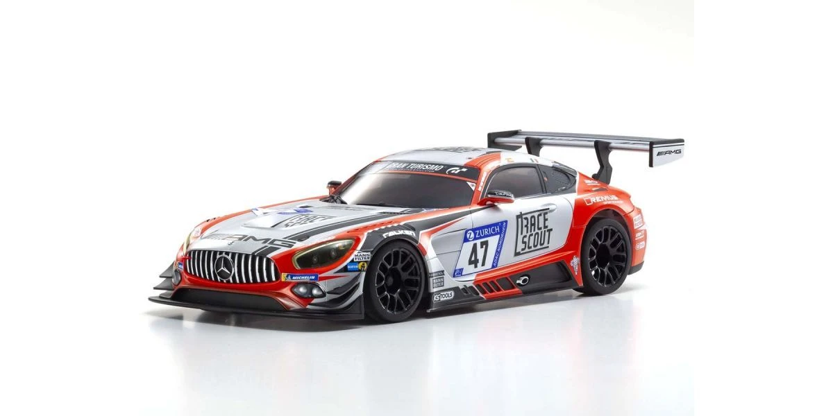 Kyosho 32338FRS MINI-Z RWD Readyset Mercedes-AMG GT3 No.47 24H Nurburgring 2018 2 Kyosho 32338FRS MINI-Z RWD Readyset Mercedes-AMG GT3 No.47 24H Nurburgring 2018 - Image 2