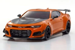 Kyosho 32339OR MINI-Z RWD Camaro ZL1 Crush Orange W/LED -Toys Model Store 32339or front