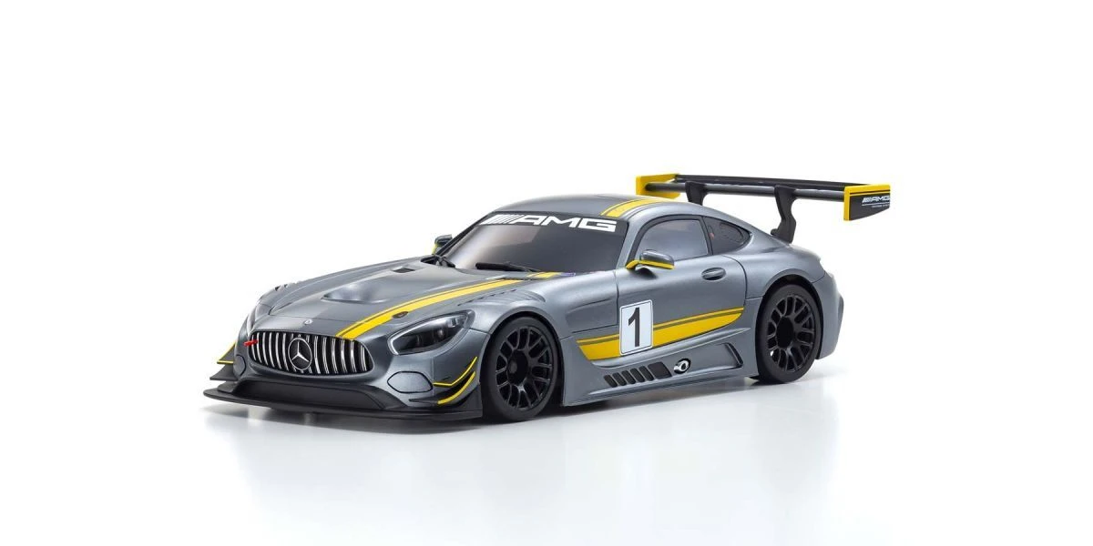 Kyosho 32345GY MINI-Z RWD Readyset Mercedes-AMG GT3 Presentation Car 2 Kyosho 32345GY MINI-Z RWD Readyset Mercedes-AMG GT3 Presentation Car - Image 2