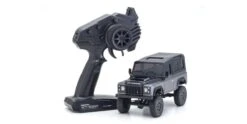 Kyosho 32526GM MINI-Z 4×4 Series Ready Set Land Rover Defender 90 Autobiography Corris Gray / Santorini Black
