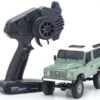 Kyosho 32527GR MINI-Z 4×4 Series Ready Set Land Rover Defender 90 Heritage Grasmere Green / Alaska White
