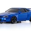 Kyosho MZP460MB ASC MA-020S NISSAN SKYLINE GT-R R34 V.spec?Nur Metallic Blue