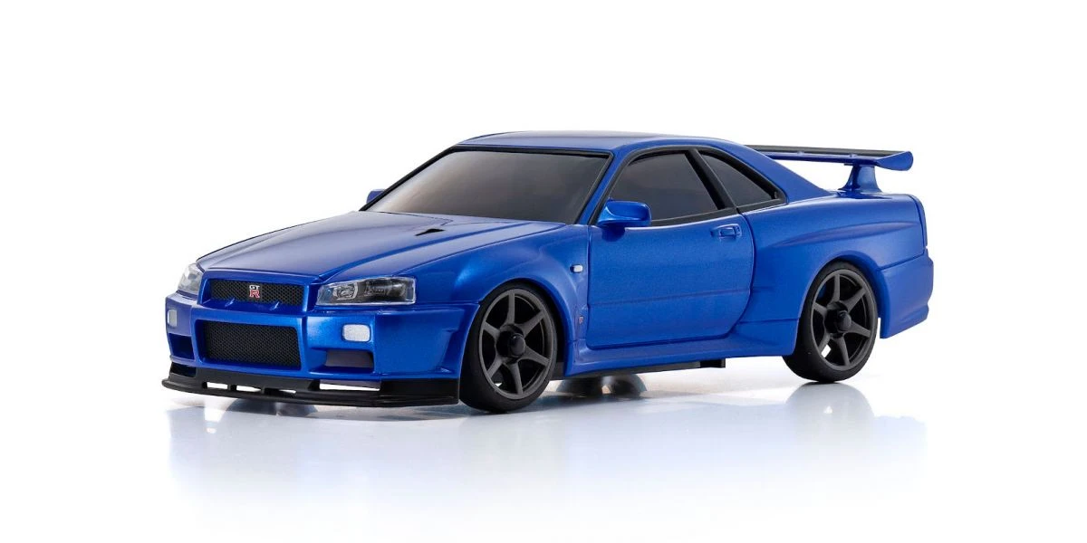 Kyosho MZP460MB ASC MA-020S NISSAN SKYLINE GT-R R34 V.spec?Nur Metallic Blue 1 Kyosho MZP460MB ASC MA-020S NISSAN SKYLINE GT-R R34 V.spec?Nur Metallic Blue