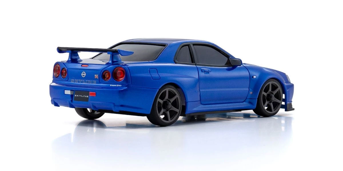 Kyosho MZP460MB ASC MA-020S NISSAN SKYLINE GT-R R34 V.spec?Nur Metallic Blue 2 Kyosho MZP460MB ASC MA-020S NISSAN SKYLINE GT-R R34 V.spec?Nur Metallic Blue - Image 2