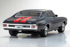 Kyosho 34416T2 1/10 Scale Radio Controlled Electric Powered 4WD FAZER Mk2 FZ02L 1970 Chevy® Chevelle® SS™ 454 LS6 Tuxedo Black -Toys Model Store 34416T25
