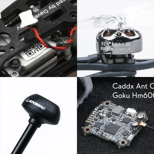 Flywoo HEXplorer LR 4" Analog Hexa-copter W/ Analog Caddx Ant Cam - BNF TBS Crossfire 4 Flywoo HEXplorer LR 4" Analog Hexa-copter W/ Analog Caddx Ant Cam - BNF TBS Crossfire - Image 4