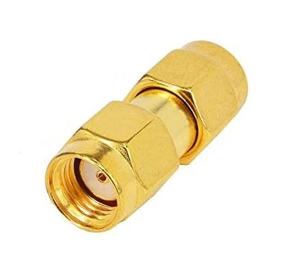 Antenna Straight Adapter RP-SMA To RP-SMA (2 Pcs) 1 Antenna Straight Adapter RP-SMA To RP-SMA (2 Pcs)