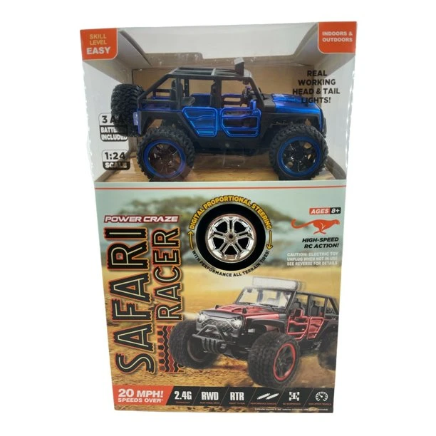 Power Craze Safari Racer RC, BLUE 2 Power Craze Safari Racer RC, BLUE - Image 2