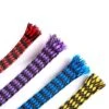 8mm Snakeskin Mesh Wire Cotton Plus PET Nylon (1 Meter) - Blue