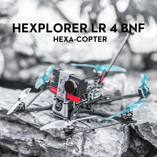 Flywoo HEXplorer LR 4" Analog Hexa-copter W/ Analog Caddx Ant Cam - BNF TBS Crossfire 5 Flywoo HEXplorer LR 4" Analog Hexa-copter W/ Analog Caddx Ant Cam - BNF TBS Crossfire - Image 5
