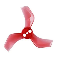 Gemfan 1635-3 Red 40mm Whoop Props (1mm Hub)