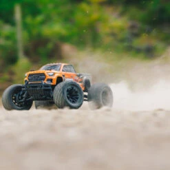 ARRMA 1/10 GRANITE 4X2 BOOST MEGA 550 Brushed Monster Truck RTR, Orange -Toys Model Store ARA4102SV4T1 A10 SMX8M97J 1