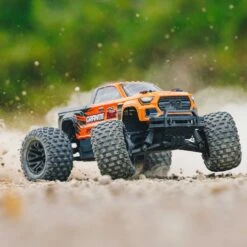 ARRMA 1/10 GRANITE 4X2 BOOST MEGA 550 Brushed Monster Truck RTR With Battery & Charger, Orange -Toys Model Store ARA4102SV4T1 A6 SMX8M97J