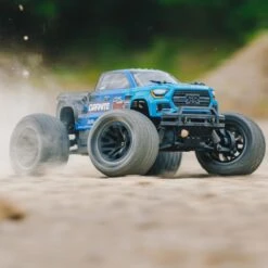 ARRMA 1/10 GRANITE 4X2 BOOST MEGA 550 Brushed Monster Truck RTR, Blue -Toys Model Store ARA4102SV4T2 A7 BXMG34N1