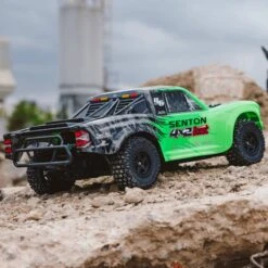 ARRMA 1/10 SENTON 4X2 BOOST MEGA 550 Brushed Short Course Truck RTR, Green -Toys Model Store ARA4103SV4T1 A9 L9XXJRVU 1