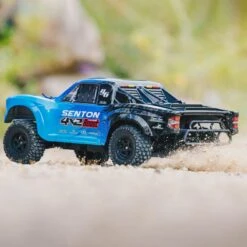 ARRMA 1/10 SENTON 4X2 BOOST MEGA 550 Brushed Short Course Truck RTR With Battery & Charger, Blue -Toys Model Store ARA4103SV4T2 A5 4JM50MBC 1