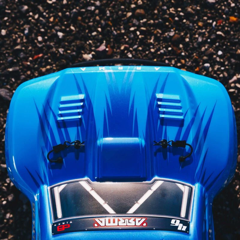 ARRMA 1/10 SENTON 4X4 V3 MEGA 550 Brushed Short Course Truck RTR, Blue 4 ARRMA 1/10 SENTON 4X4 V3 MEGA 550 Brushed Short Course Truck RTR, Blue - Image 4