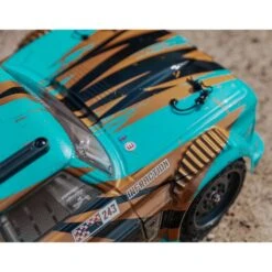 ARRMA 1/8 INFRACTION 4WD MEGA Resto-Mod Truck RTR, Teal/Bronze -Toys Model Store ARA4215V3T2 A32 2W60OU49
