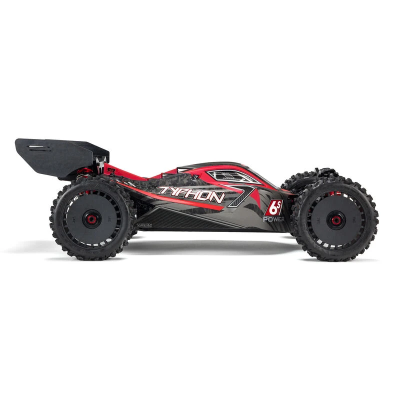 ARRMA 1/8 TYPHON 6S V5 4WD BLX Buggy With Spektrum Firma RTR, Black 2 ARRMA 1/8 TYPHON 6S V5 4WD BLX Buggy With Spektrum Firma RTR, Black - Image 2