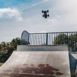 ARRMA 1/8 NOTORIOUS 6S V5 4WD BLX Stunt Truck With Spektrum Firma RTR, Black -Toys Model Store ARA8611V5T1 A08 UB24TRAU