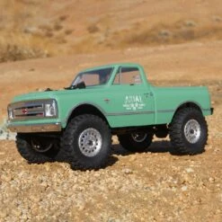 Axial Racing 1/24 SCX24 1967 Chevrolet C10 4WD Truck Brushed RTR, Green -Toys Model Store AXI00001T1 a5