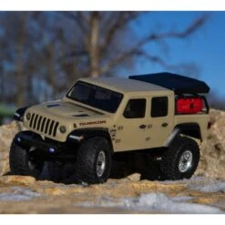 Axial Racing 1/24 SCX24 Jeep JT Gladiator 4WD Rock Crawler Brushed RTR, Beige -Toys Model Store AXI00005T1 A0 SRXOMVN0
