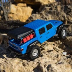 Axial Racing 1/24 SCX24 Jeep JT Gladiator 4WD Rock Crawler Brushed RTR, Blue 14 Axial Racing 1/24 SCX24 Jeep JT Gladiator 4WD Rock Crawler Brushed RTR, Blue -Toys Model Store AXI00005T2 A10 9G8H607I
