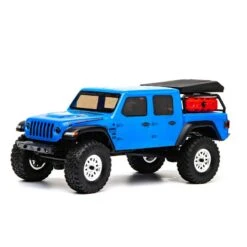 Axial Racing 1/24 SCX24 Jeep JT Gladiator 4WD Rock Crawler Brushed RTR, Blue