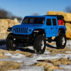 Axial Racing 1/24 SCX24 Jeep JT Gladiator 4WD Rock Crawler Brushed RTR, Blue 12 Axial Racing 1/24 SCX24 Jeep JT Gladiator 4WD Rock Crawler Brushed RTR, Blue -Toys Model Store AXI00005T2 A6 9G8H607I