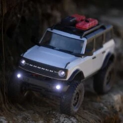 Axial 1/24 SCX24 2021 Ford Bronco 4WD Truck Brushed RTR, Grey -Toys Model Store AXI00006T2 A7 EOPLO828