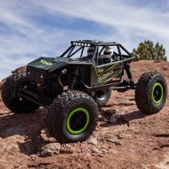 AXIAL 1/18 UTB18 Capra 4WD Unlimited Trail Buggy RTR, Black -Toys Model Store AXI01002T1 A4 2GOENKNX
