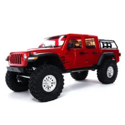 Axial Racing 1/10 SCX10 III Jeep JT Gladiator Rock Crawler With Portals RTR, Red