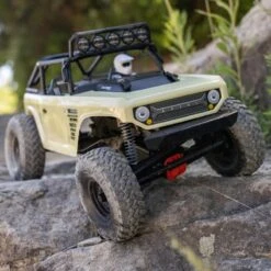 Axial Racing 1/10 SCX10 II Deadbolt 4WD Brushed RTR, Tan -Toys Model Store AXI03025T2 A30 8KJWKJ1J