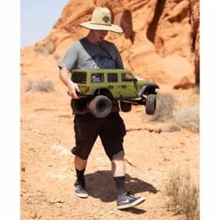 Axial 1/6 SCX6 Jeep JLU Wrangler 4WD Rock Crawler RTR: Silver $200 OFF - FATHER'S DAY SALE! VALID: JUN2-JUN18 -Toys Model Store AXI05000T2 A29 Q0L9W2MO
