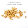 12.9 Grade Gold Hexa Countersunk Screws M3*6mm - 5pcs