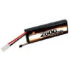Dynamite 7.4V 2600mAh 2S 15C LiPo, Hard Case: Tamiya