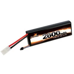 Dynamite 7.4V 2600mAh 2S 15C LiPo, Hard Case: Tamiya